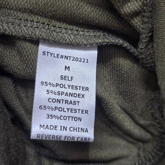 Lumiere Green Net Long Sleeve Top Sz Medium - Picture 7 of 7